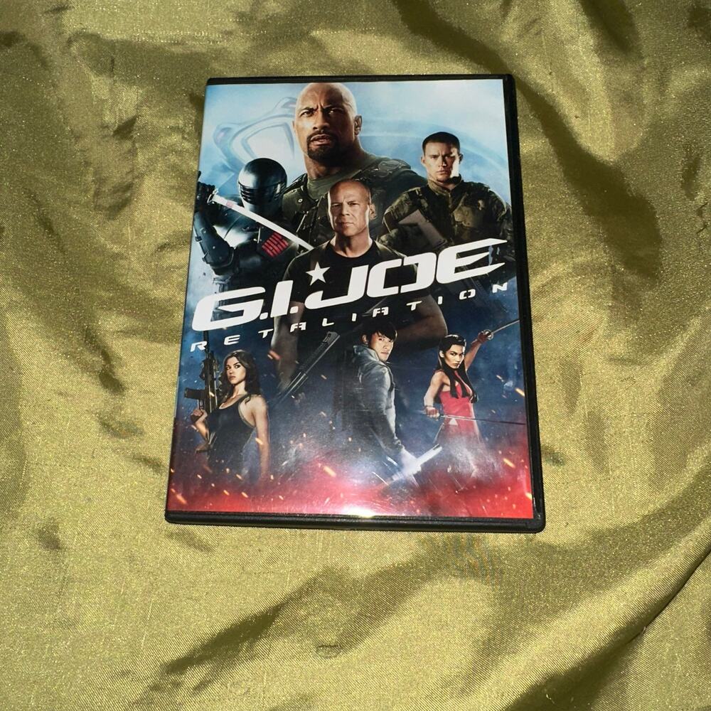 G.I. Joe Retaliation DVD Dwayne Johnson Bruce Willis Action